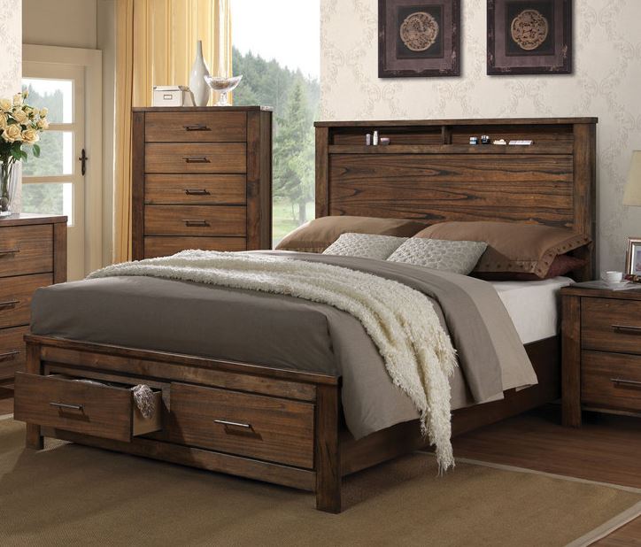 Acme Queen Bed Storage Product Picture