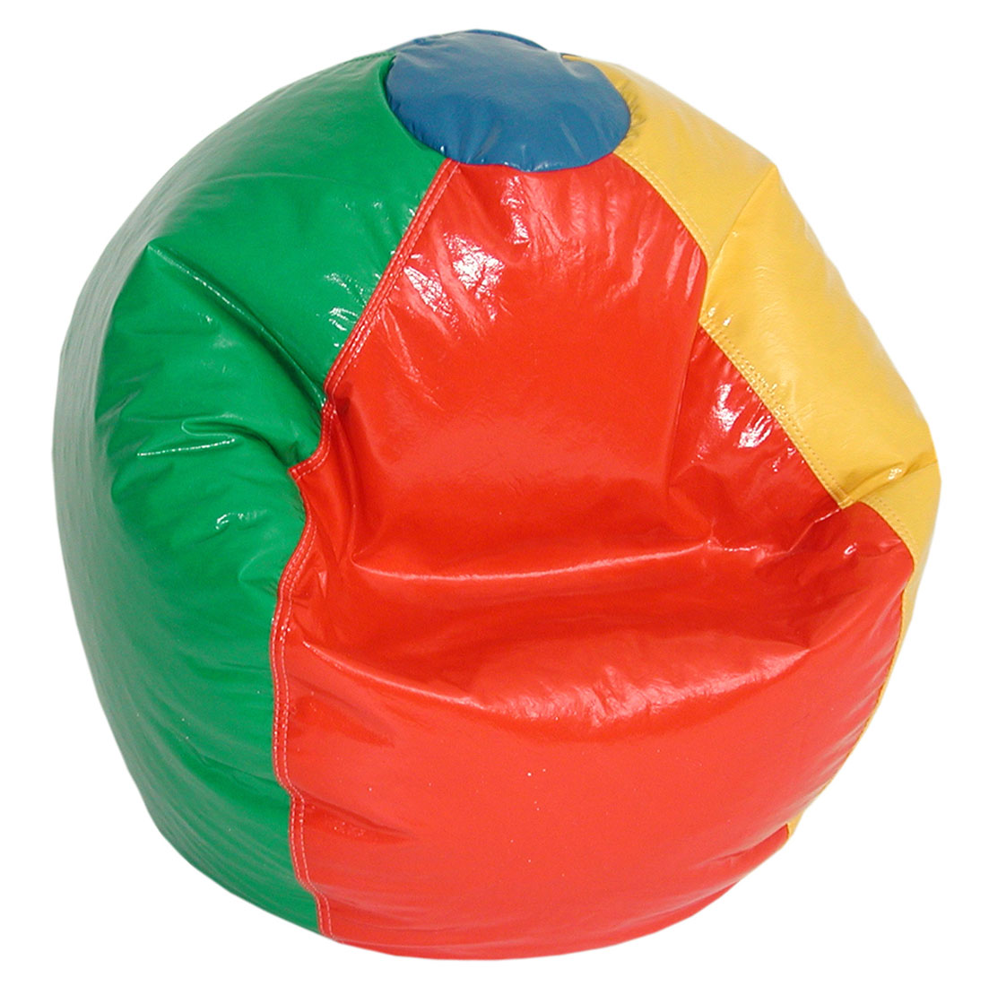 Multi Color Wetlook Bean Bag Chair - Elite 30-1011-997