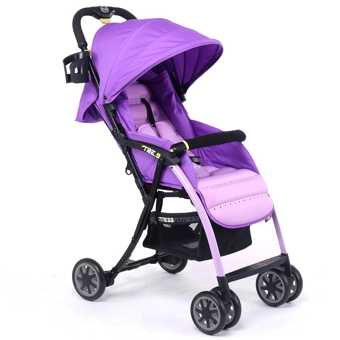 Pali Ultra Lightweight Tre.9 Stroller Fitness Fashion In Rio Purple - Pali Design 13901rio