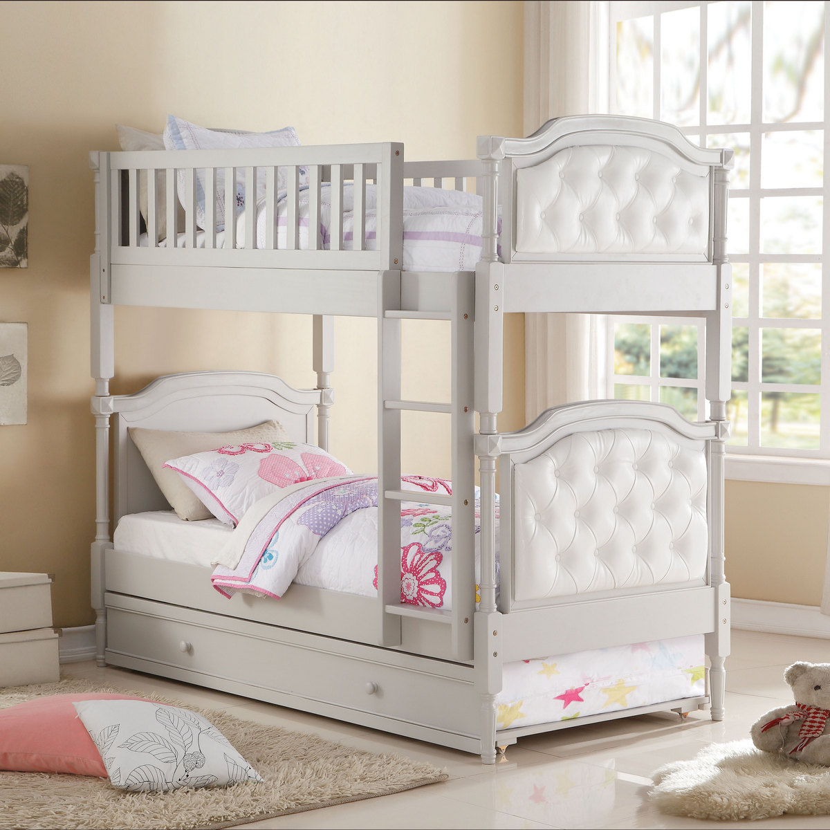 Acme Pearlie Twin Bunk Bed