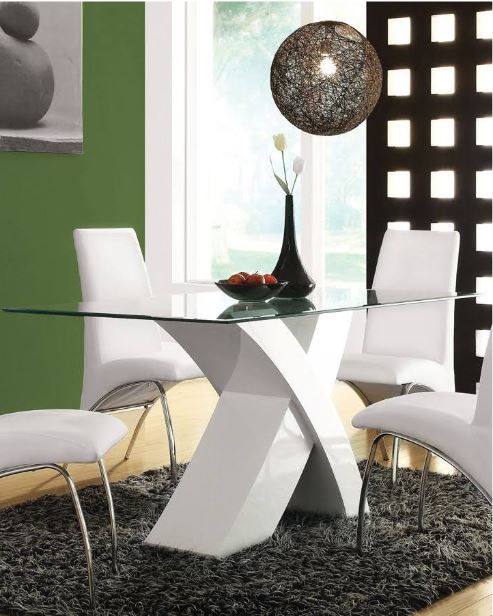 Dining Table Glass Acme