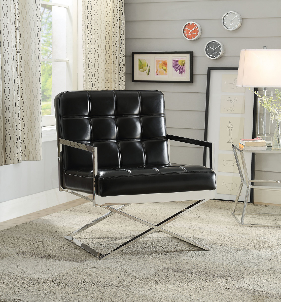 Acme Furniture Accent Chair Steel