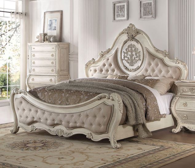 Queen Bed Linen White Acme