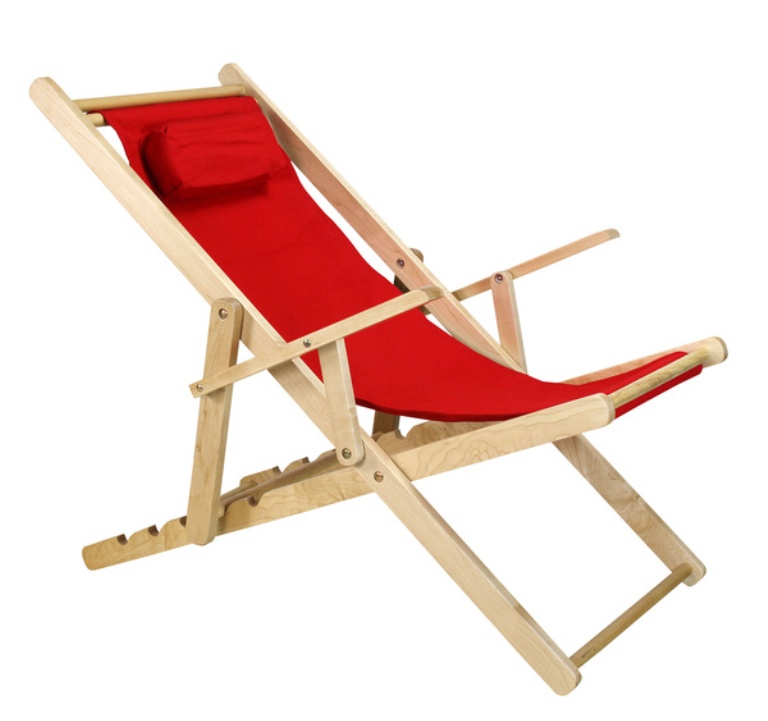 Red Sling Chair - Casual Home 114-00/011-11