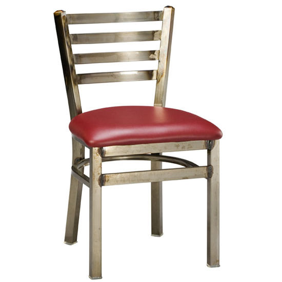 Regal Seating 516 Steel Frame Dining Chair With Ladder Back