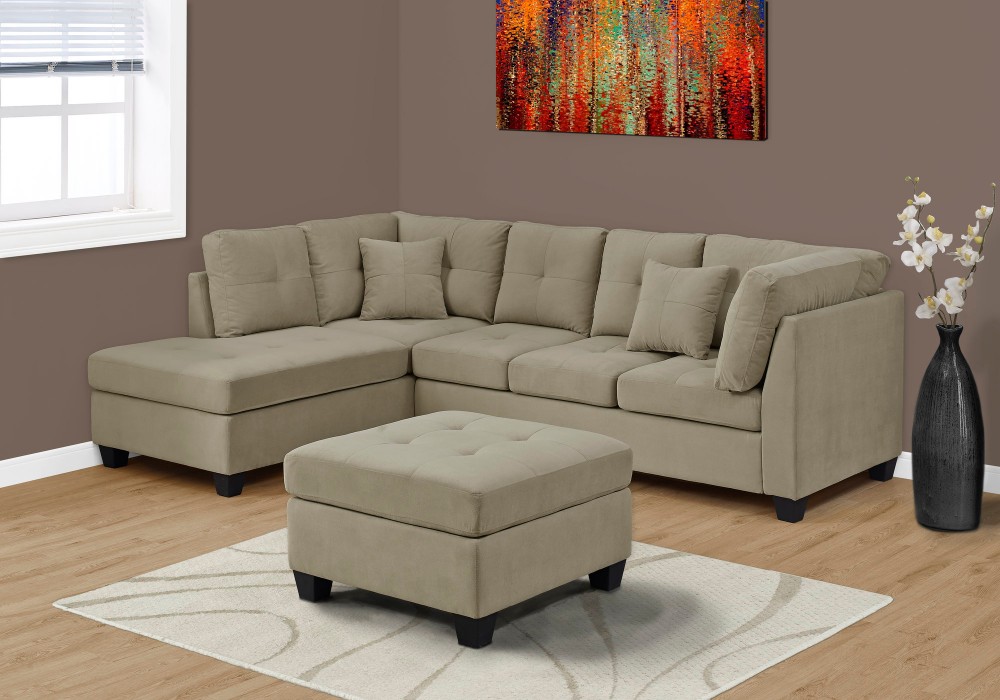 Monarch Specialties Sectional Sofa