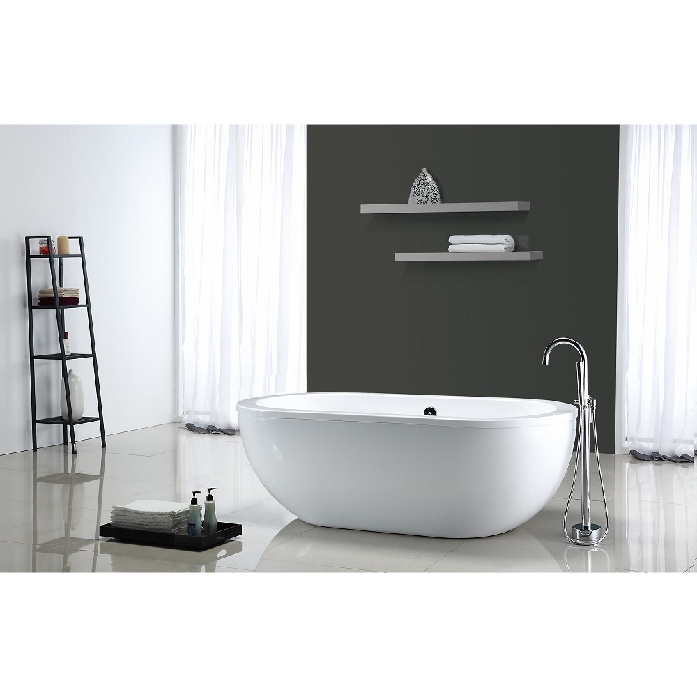 Serenity 71 Acrylic Freestanding, Ove Decors Freestanding Bathtub