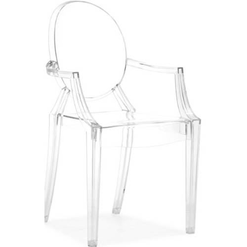 Zuo Modern Dining Chair Transparent Acrylic
