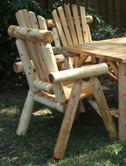 Solid Cedar Dining Chair Lakeland Mills Outdoor Cf1130