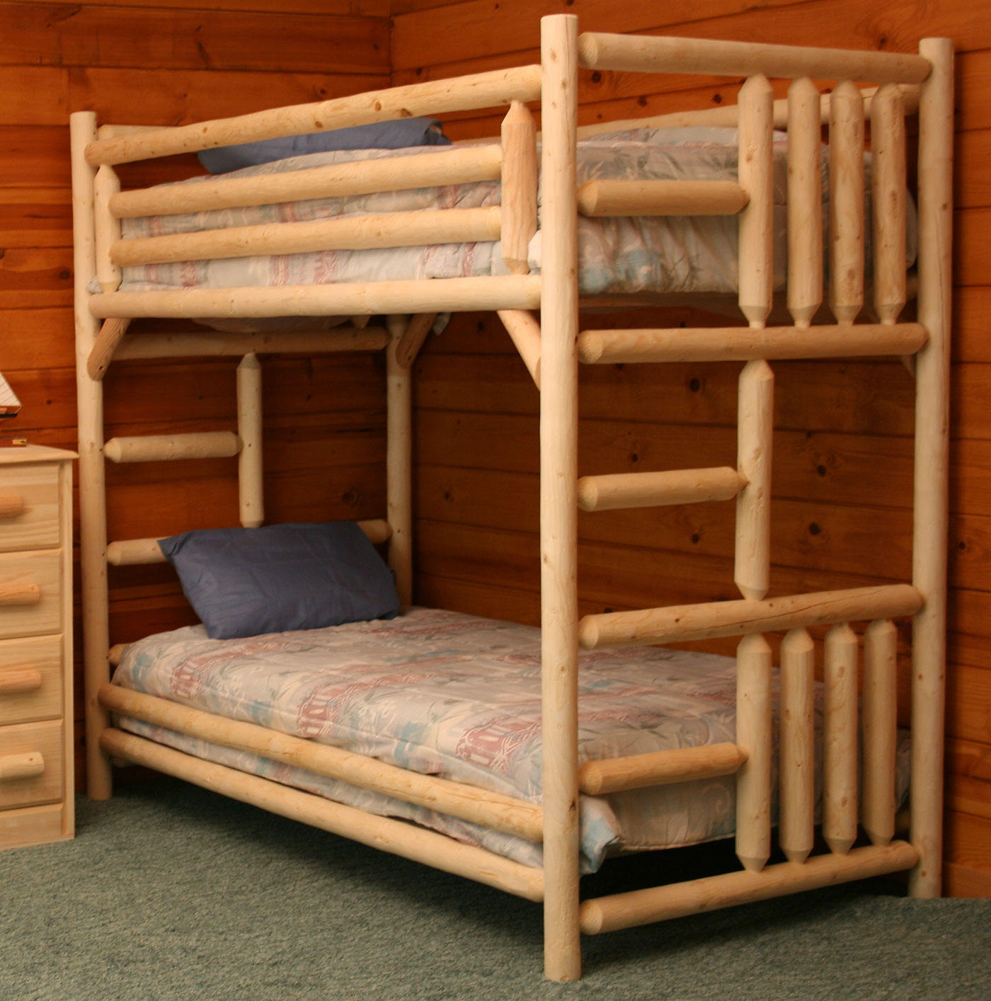 Pine Twin Bunk Bed