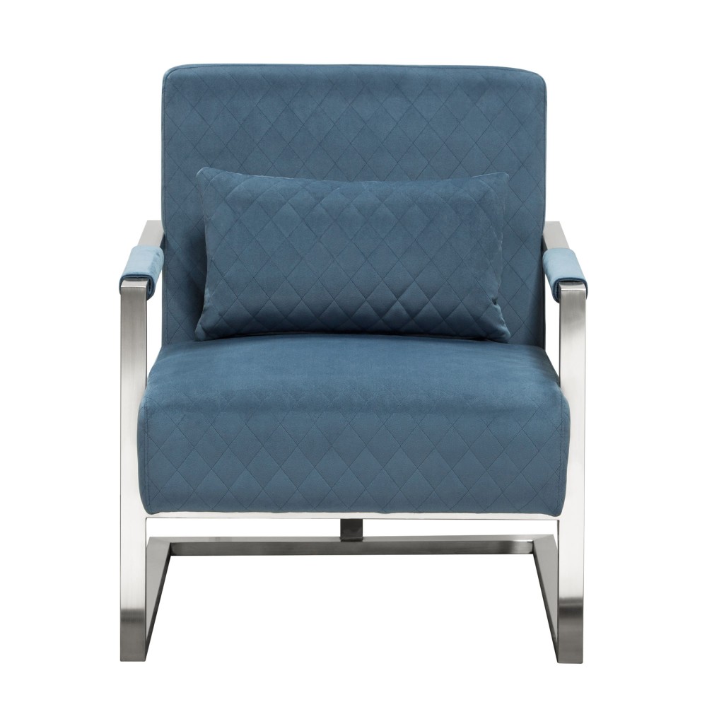 Nova Lifestyle Accent Chair Velvet Tuft