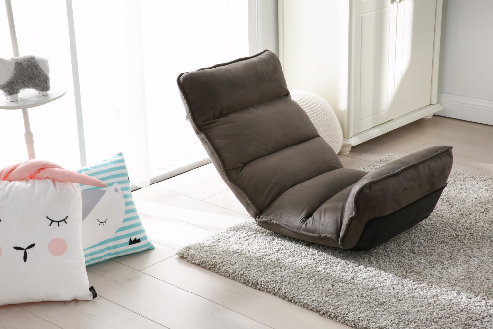 Adjustable | Pacific | Chaise | Lounge | Fabric | Modern | Grey | Game | AC