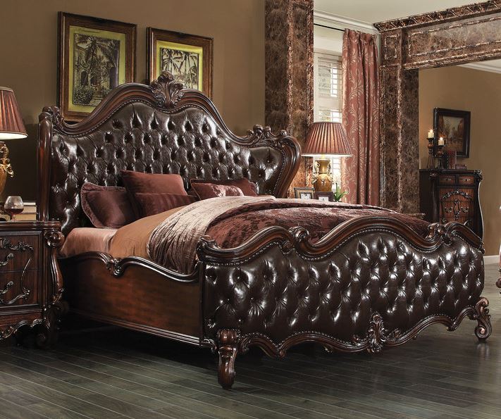 Acme Furniture Queen Bed Cherry Oak