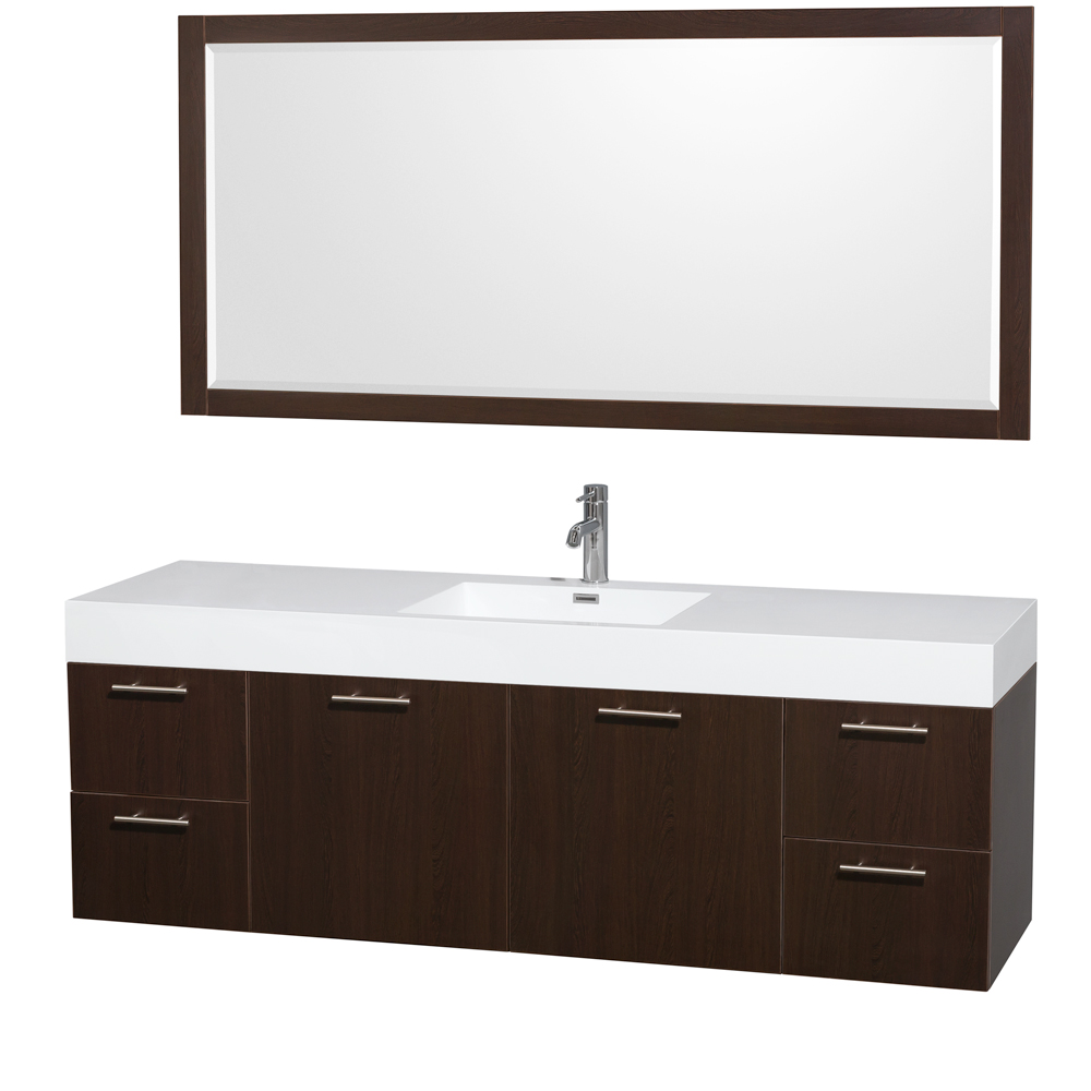 Wyndham Bathroom Vanity Countertop Sink Mirror