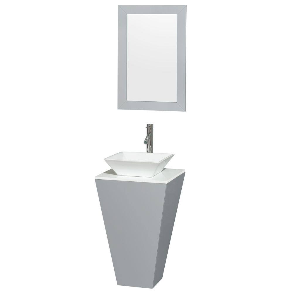 Pedestal Bathroom Vanity
