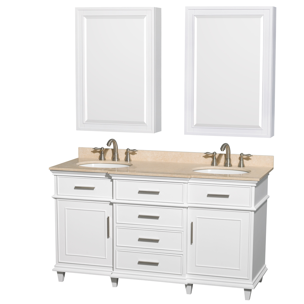 Wyndham Furniture Double Bathroom Vanity Rounds Medicine Cabinets