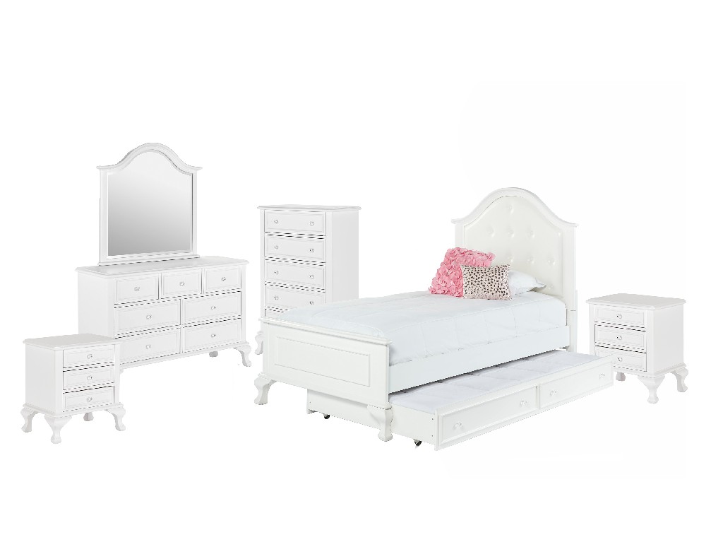 Twin Panel Trundle Bedroom Set Picket House