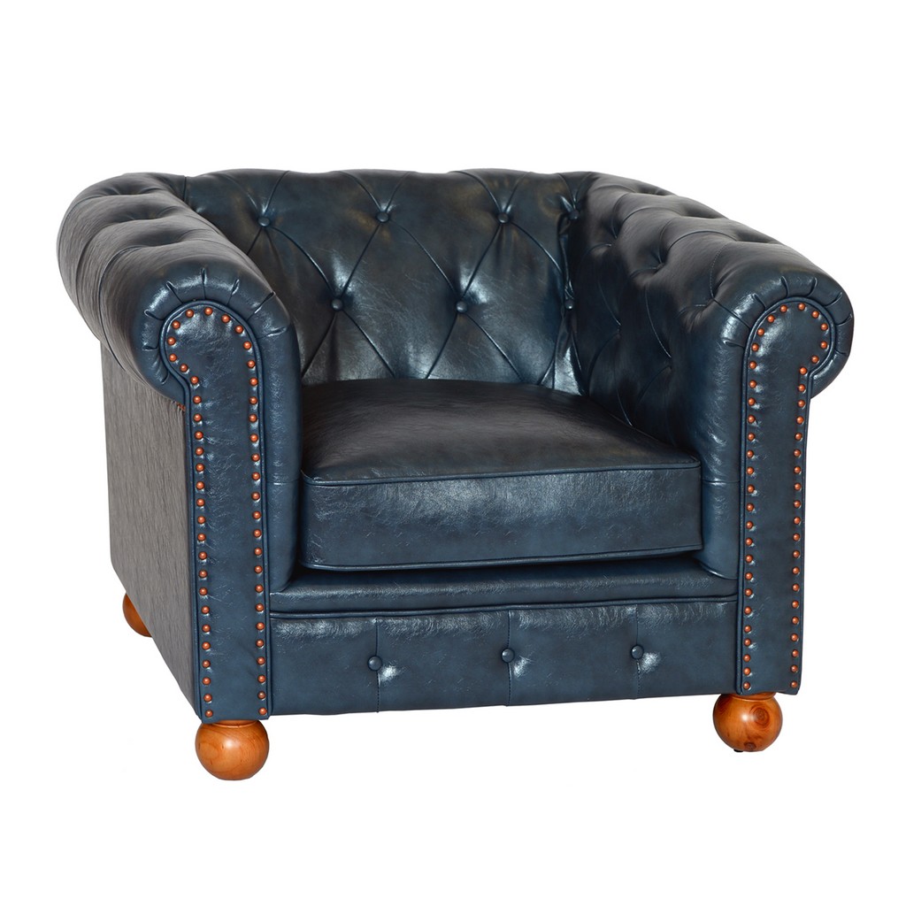 Leather Sofa Chair Armen