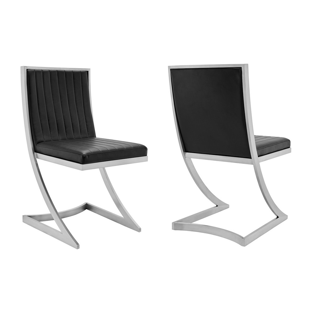Armen Living Vinage Steel Dining Room Chairs