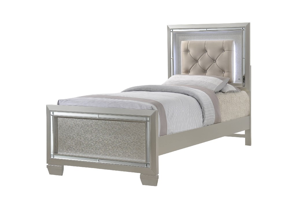 Picket Youth Twin Platform Bed Product Picture