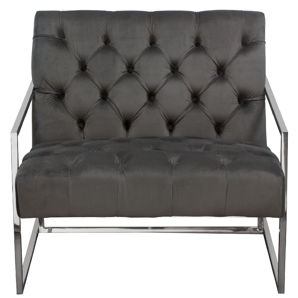 Diamond Sofa Accent Chair Velvet