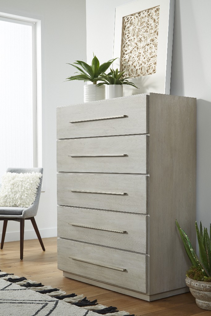 Modus Furniture Drawer Chest Cotton Grey