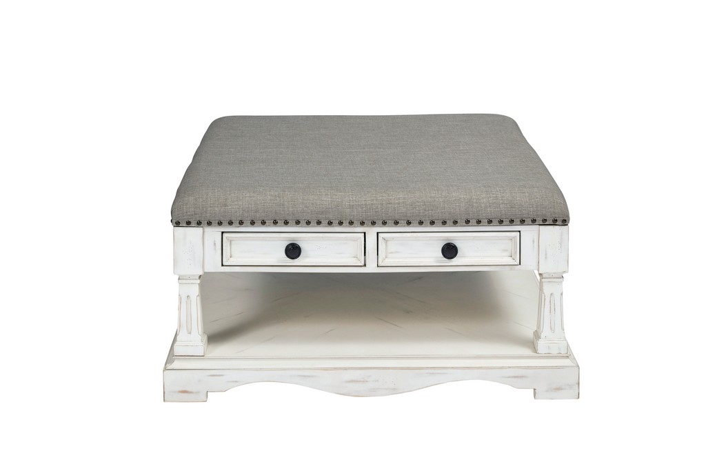 Square Upholstered Cocktail Table - Progressive Furniture T127-01
