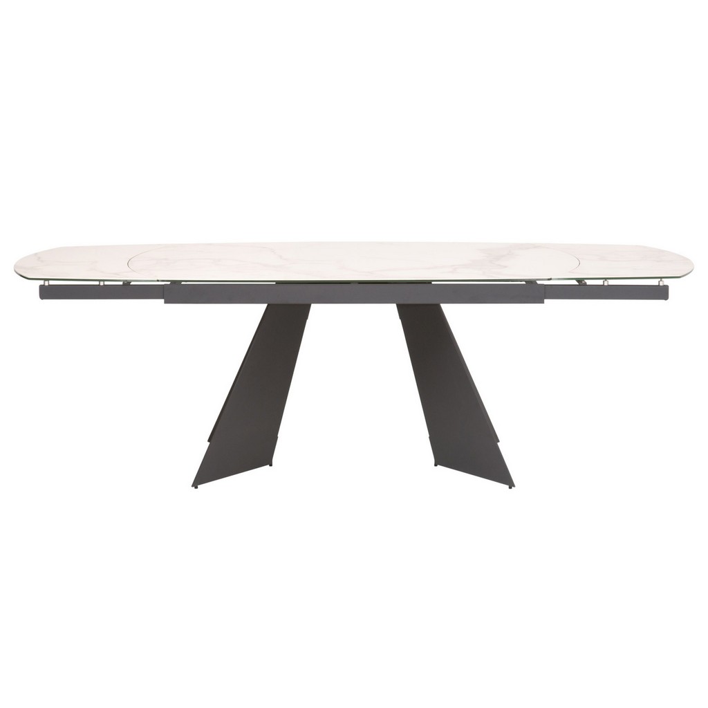 Meridian Torque Extension Dining Table - Essentials For Living 1604-EXDT.MDG/CWHT