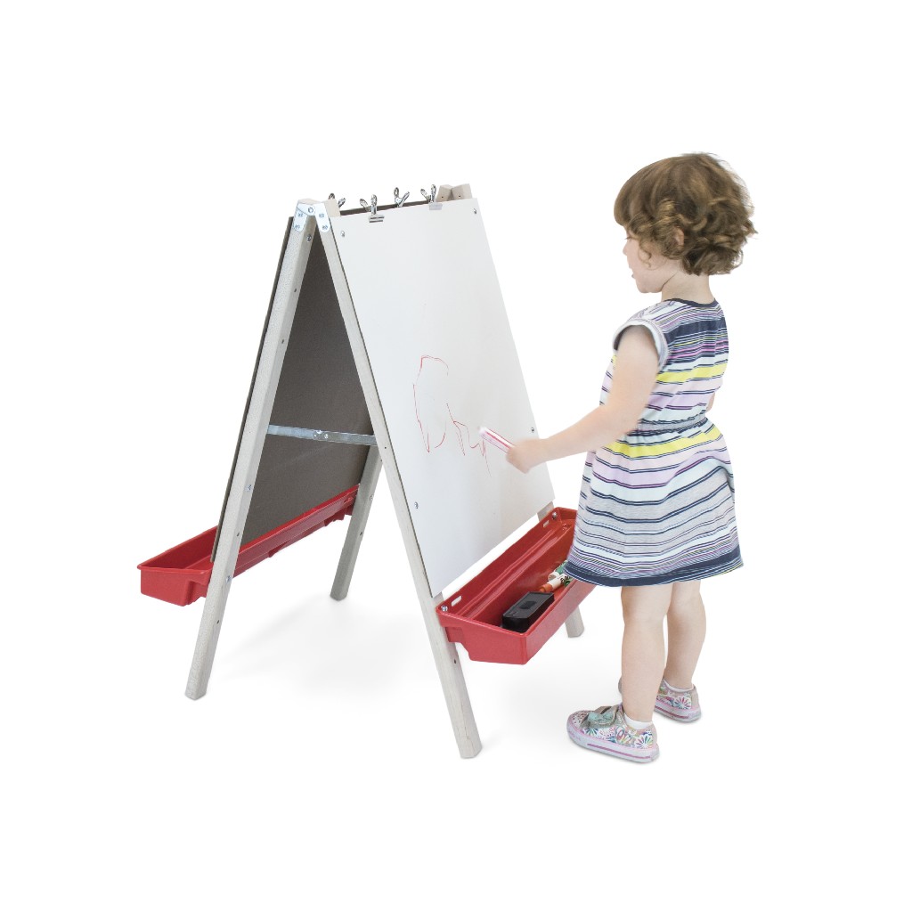 Toddler Adj Easel Write & Wipe Boards - Whitney Brothers Wb1863